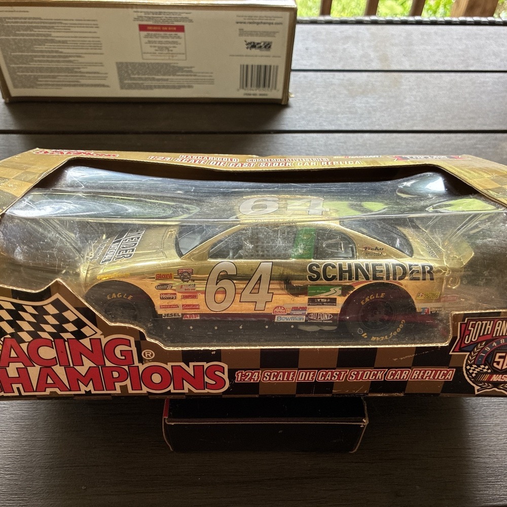 Racing Champions,1:24 Scale,Die Cast,Stock Car Replica,64 Schneider,1 Of 2,500